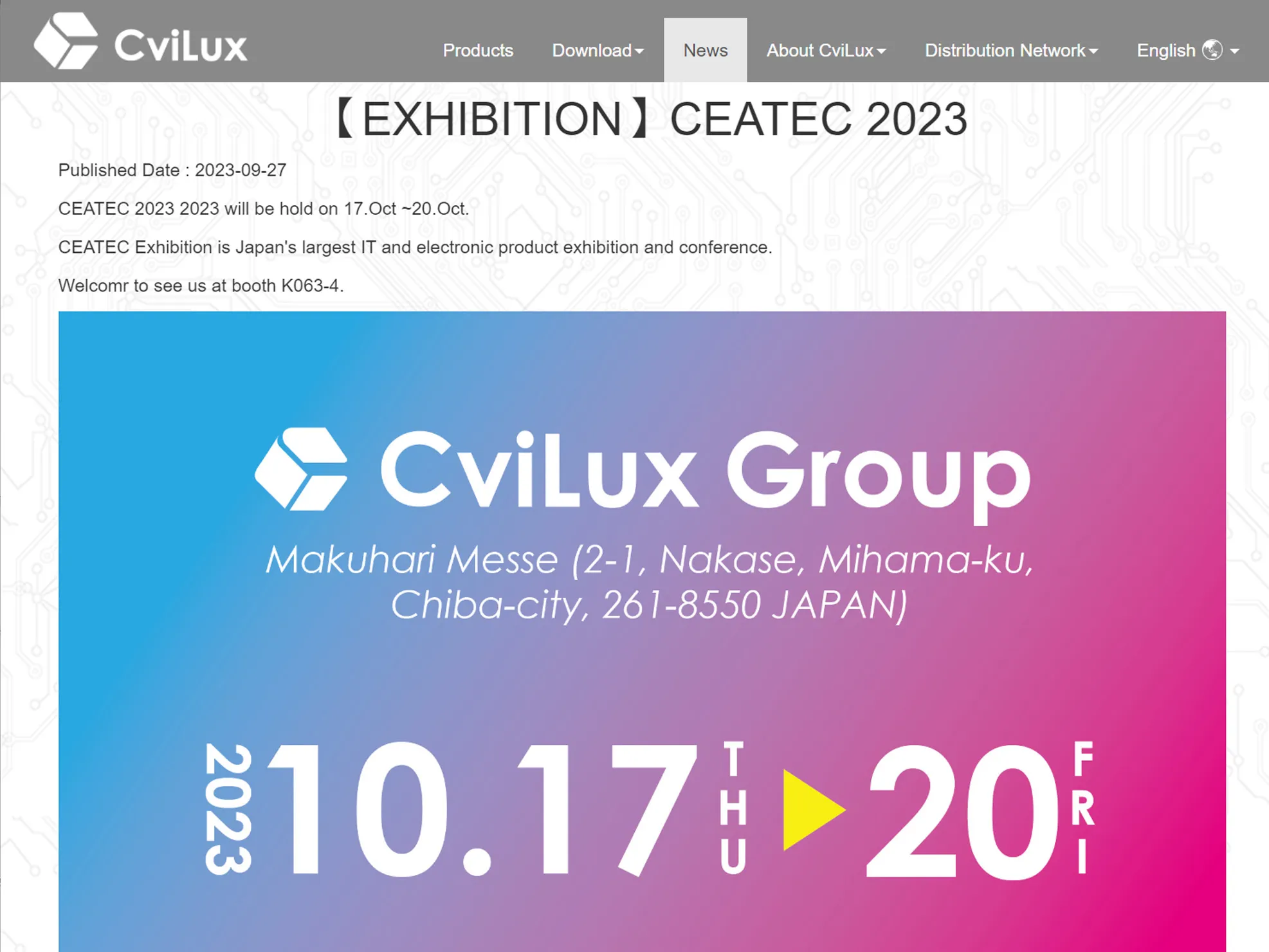 CVILUX CORPORATION