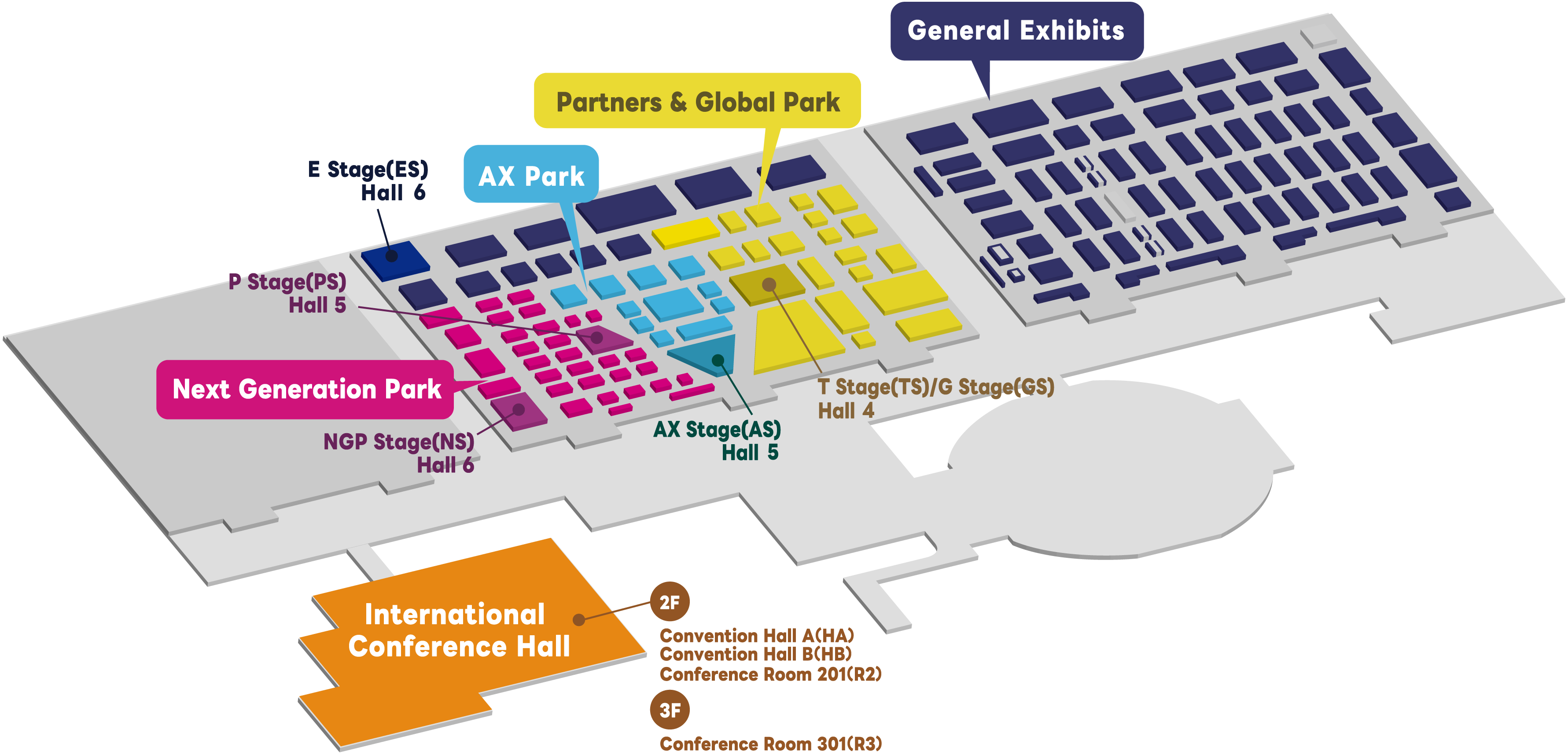 Exhibition Hall Overall MAP