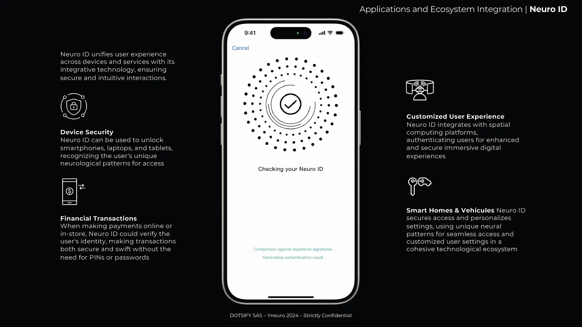 Global Category Award - Neuro ID®: The Ultimate Secure Biometric Solution - YNEURO