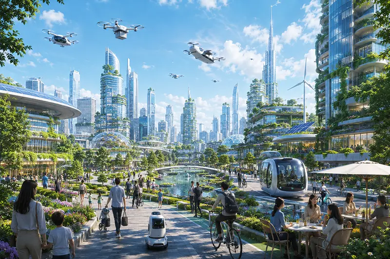 Suggesting a future vision to society