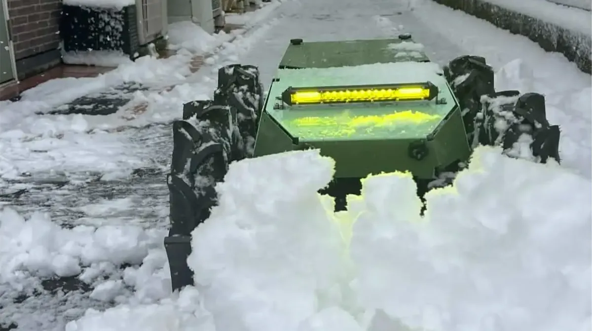 Snow Removal Drone®: A Japan-Made Ground Drone That Automates Dangerous, Labor-Intensive Work in Snowy Regions