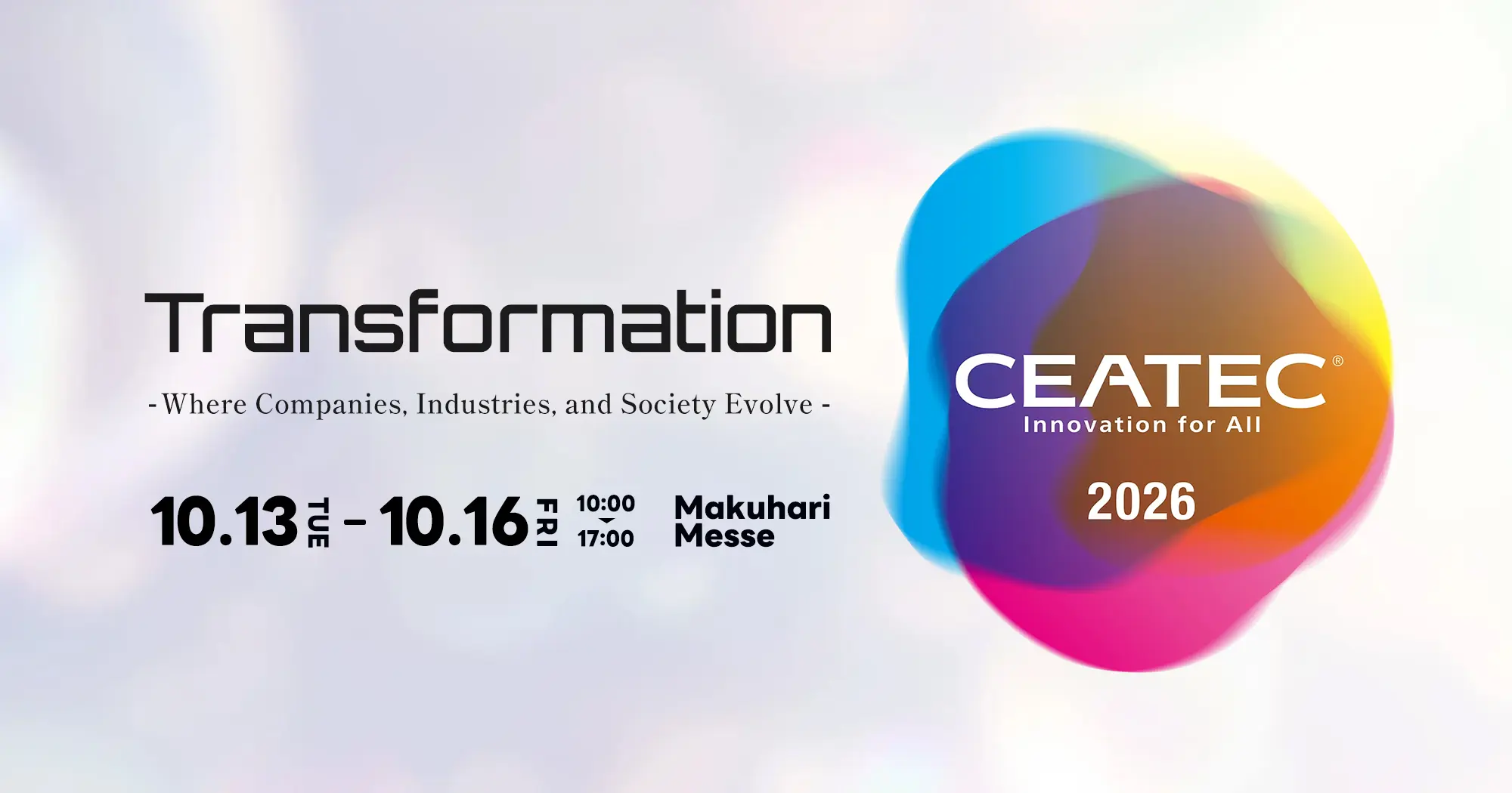 CEATEC 2026 Opens Exhibitor Applications