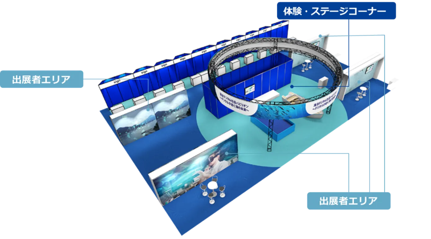 CEATEC 2026 海洋デジタル社会パビリオン パビリオンイメージ